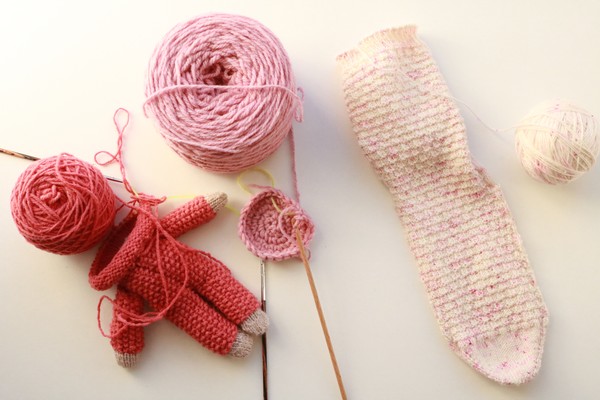 tricot rose