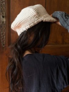 casquette tricot lune de nacre